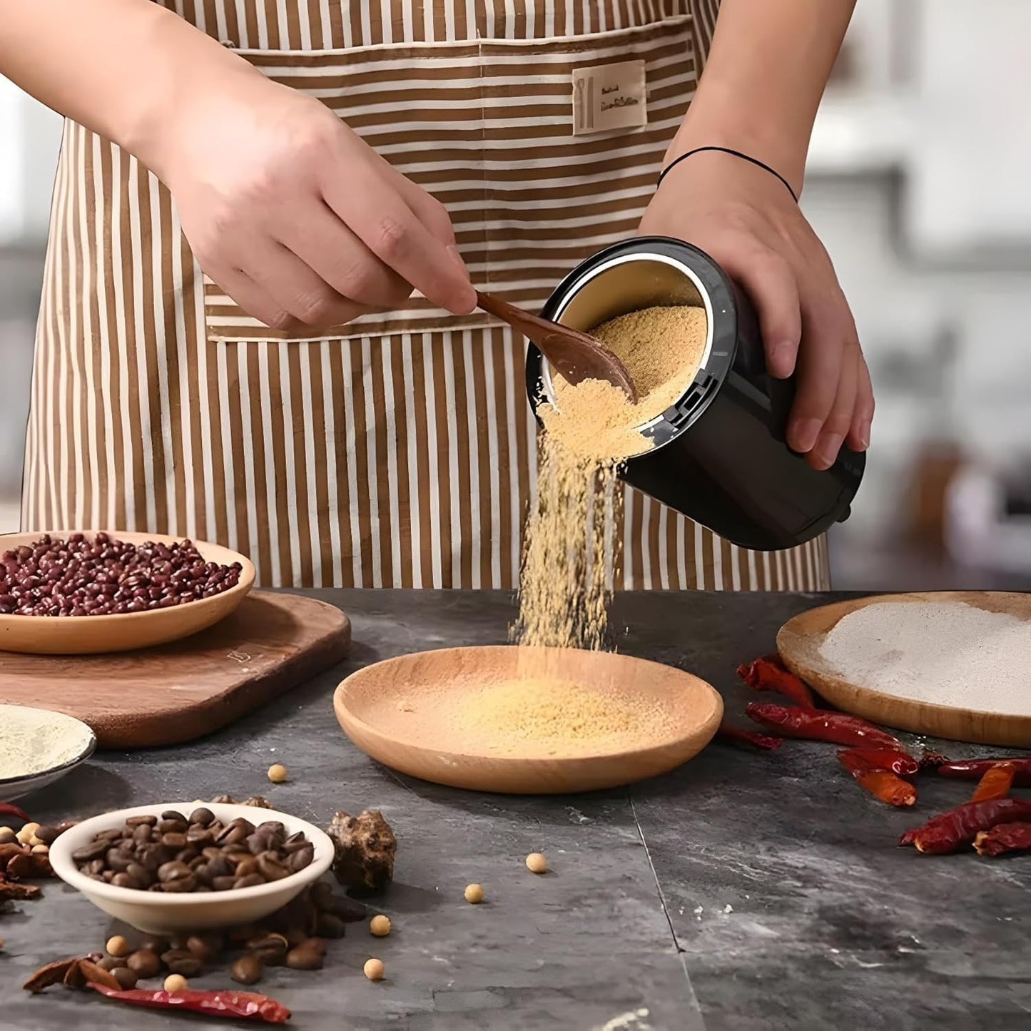 GrindMaster Pro™ - The All-in-One Electric Grinder