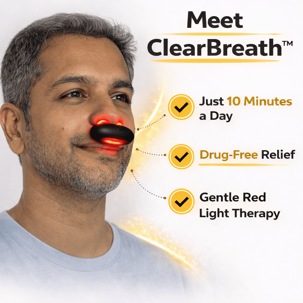 ClearBreath™ Red Light Nasal Relief