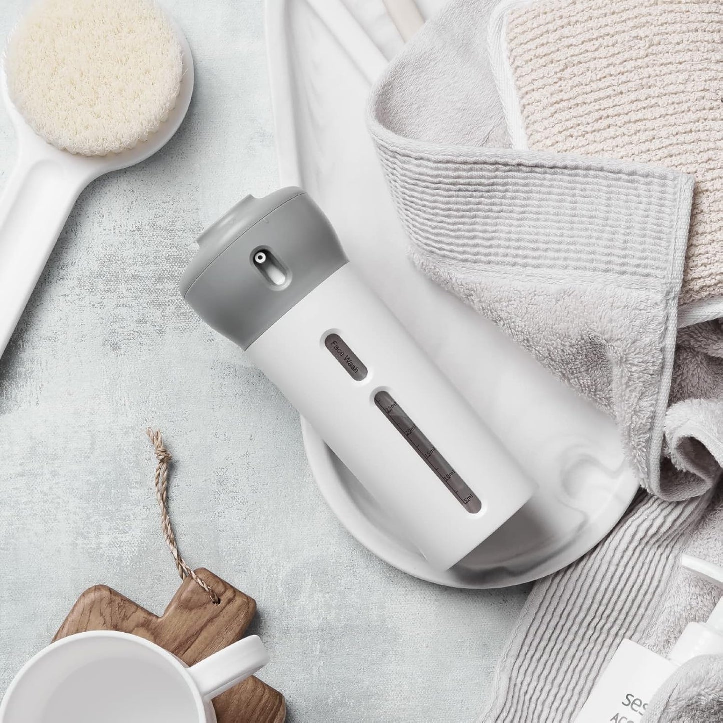 QuadPod™: 4-in-1 Smart Travel Dispenser