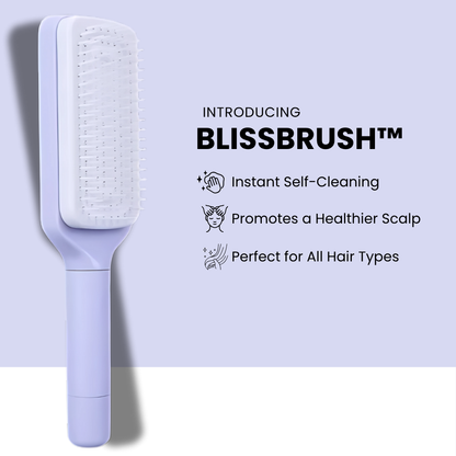 BlissBrush™: Smooths Hair, Soothes Scalp, Simplifies Life