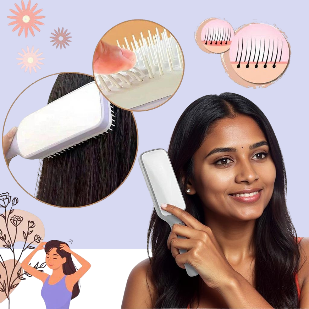 BlissBrush™: Smooths Hair, Soothes Scalp, Simplifies Life