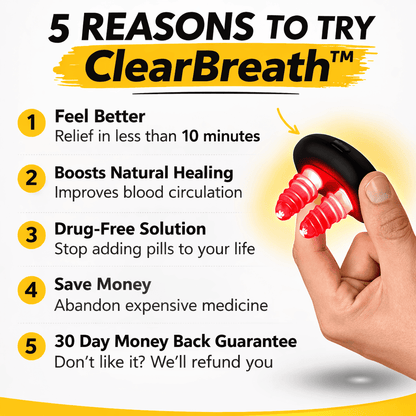 ClearBreath™ Red Light Nasal Relief