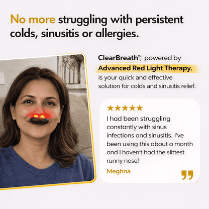 ClearBreath™ Red Light Nasal Relief