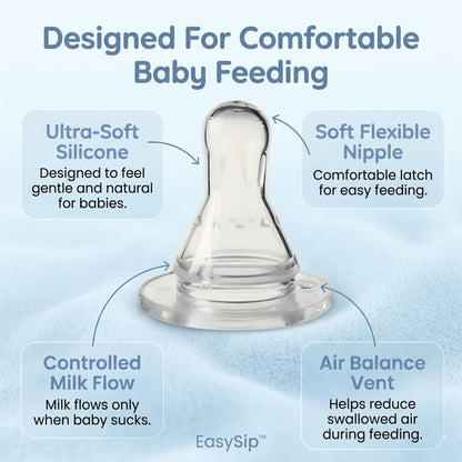 EasySip™ Hands-Free Baby Feeding Bottle