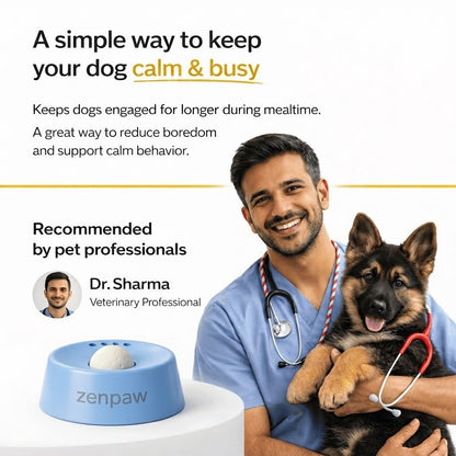ZenPaw™ – The Interactive Calming Feeder for Dogs