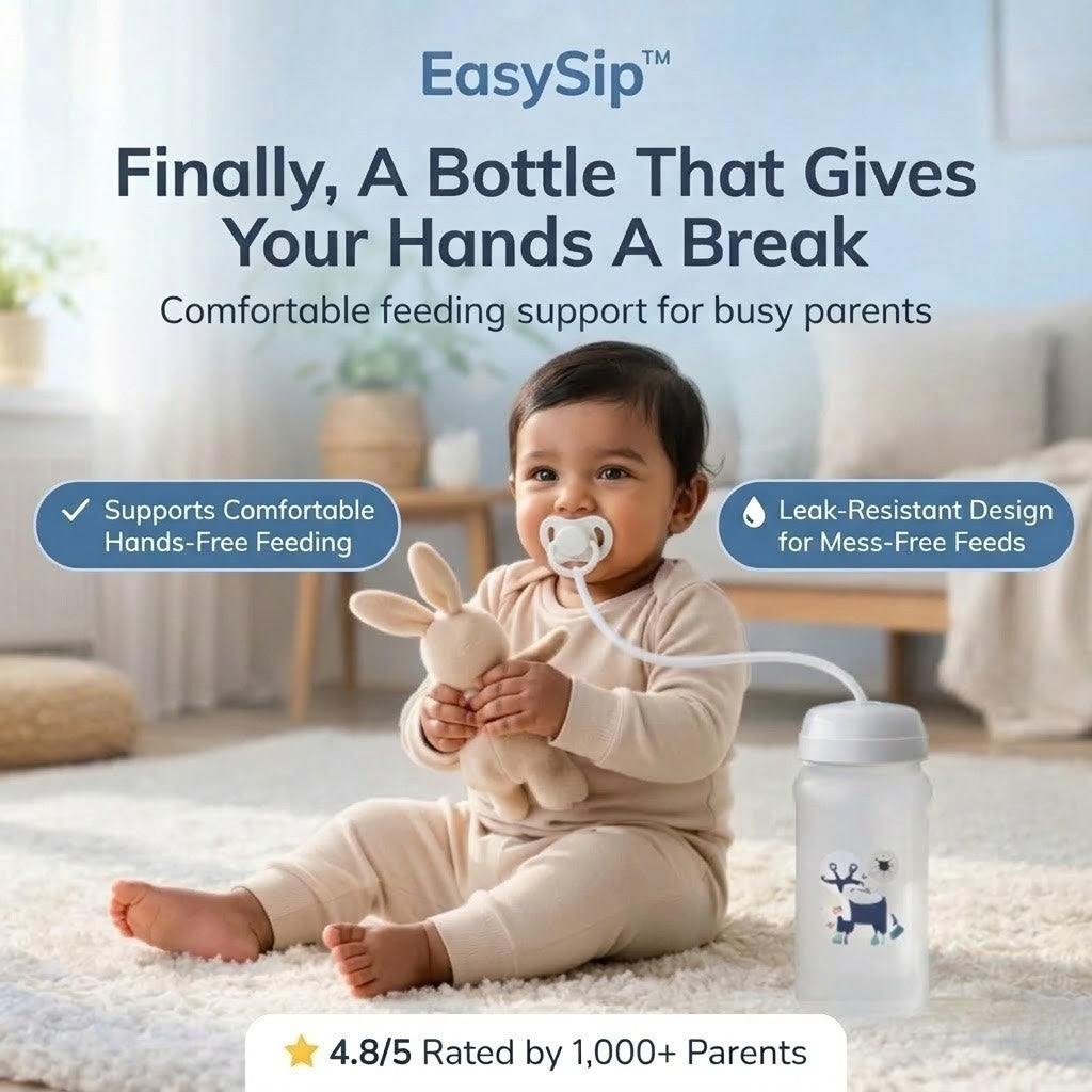 EasySip™ Hands-Free Baby Feeding Bottle