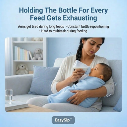 EasySip™ Hands-Free Baby Feeding Bottle