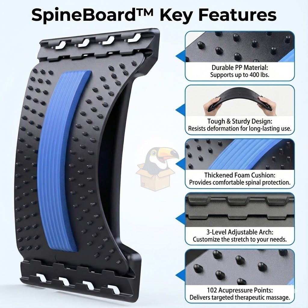 SpineBoard™ Orthopedic Back Stretcher